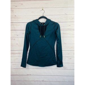 ALALA Flyweight Hoodie Turquoise XS